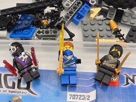 LEGO NINJAGO 70723 Thunder Raider - 100% Complete  W/box & Manuals