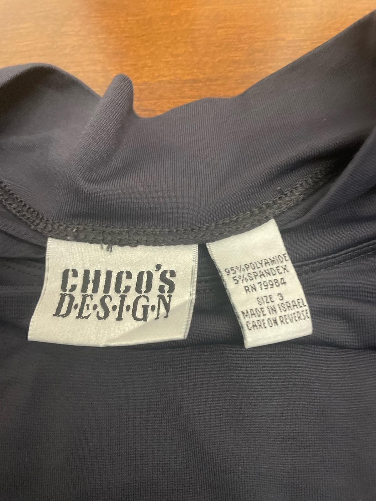 Chico’s Design Mock Turtleneck Basic Pullover Top… - image 2