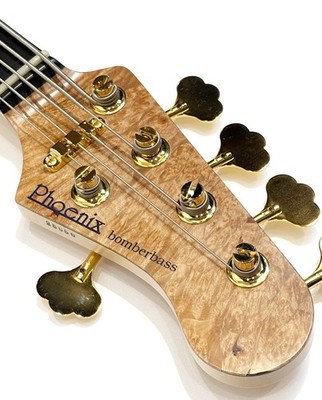 Phoenix Bomber Bass / BB-5 European Chestnut Custom New Bass
