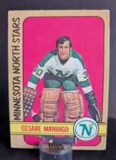 1972-73 O-Pee-Chee Cesare Maniago #138 Minnesota North Stars Vintage Card