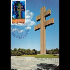 Carte Maximum v5 - n° 1941 - Mémorial au Général de Gaulle