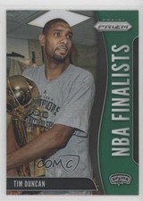 2019-20 Panini Prizm NBA Finalists Green Prizm Tim Duncan #5 HOF 0q0m