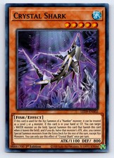 Crystal Shark Super Rare Legendary Duelists: Duels From the Deep LED9-EN002 LP