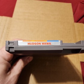 Hudson Hawk (Nintendo Entertainment System, NES, 1992) with instruction booklet.