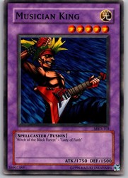 Musician King MRD-103 1st Edition Common Yu-Gi-Oh! Metal Raiders