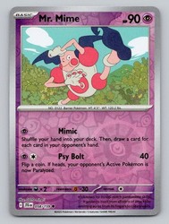 Mr. Mime 058/159 Journey Together Reverse Holo Common