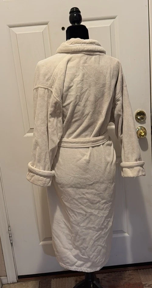 Nautica Terry Robe 22” P2P 45” Length Few Small Stains See Pic Ladies XS - Image 4 of 4