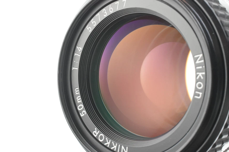 [Near Mint] Nikon Ai-S Nikkor 50mm F/1.4 MF Prime Ais Standard Lens from JAPAN - image 3 of 4