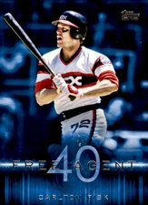 2015 Topps #F40-12 Carlton Fisk Chicago White Sox Free Agent 40