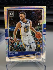 2020-21 Donruss Optic Stephen Curry Silver Wave Prizm Card #17 NBA