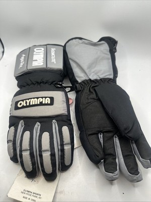 NOS Olympia Thermolite Lined Aqua-Tex Padded Ski  Snowboarding Gloves Y-Small