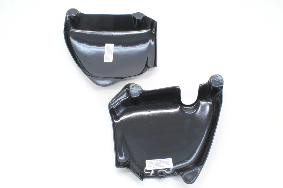 Nuevas cubiertas laterales de batería ABS crudo plástico negro 1971-1976 CB750 K Four Maier #z23 Foto 3 de 4