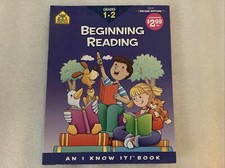 Beginning READING Deluxe Edition Workbook, Answer Key, Grade 1 2, School Zone