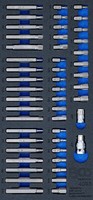 "Bgs 49X Bit-Satz T-Profil Torx Ribe Xzn Innensechskant Bits Nuss 3/8\" 1/2\" Modul"