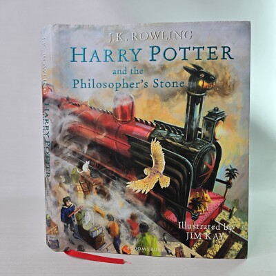 Harry Potter and the Philosopher's Stone: Illustrated Edition by J.K. Rowling...