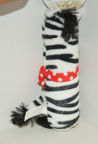 4 PC Pet Central TOYS Dog Chew Unicorn MONKEY Zebra Santa Hat Green Monster NEW - Picture 7 of 9