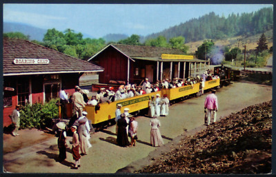 Train - Narrow Gauge Excursion Train - Felton Santa Cruz County Ca   PC2090
