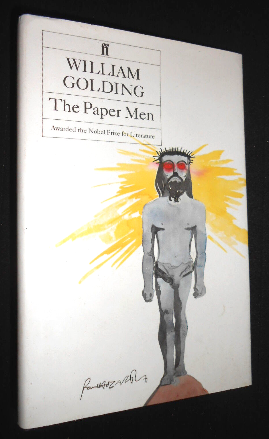 WILLIAM GOLDING: The Paper Men - 1984-1st (Nobel Prize Winning Author) HB/DJ  VG