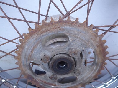 道　古式3点　B 1970 Kawasaki G3TR Bushmaster K423-4) rear wheel rim with