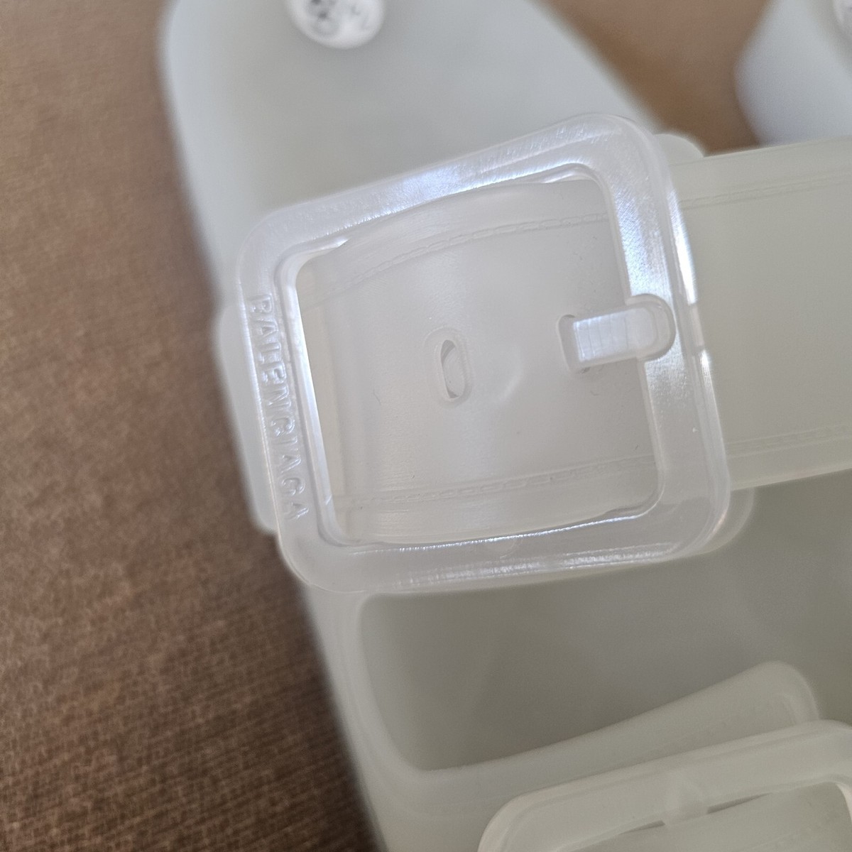 BALENCIAGA MALLORCA クリア ラバーサンダル 42SIZE BALENCIAGA MALLORCA クリアラバーサンダル 42SIZE