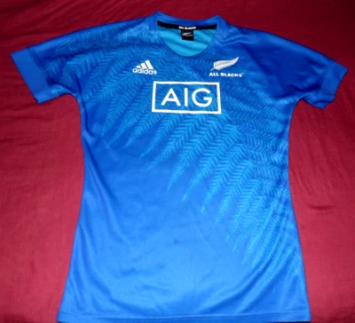 Maillot De Rugby D'Entrainement Des All Blacks Saison 2019 Taille M - Photo 1/4