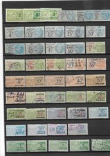 Algérie colonie timbres fiscaux (2 scans)