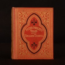 1856 The Balloon Travels of Robert Merry and His Young Friends Peter Parley Illu