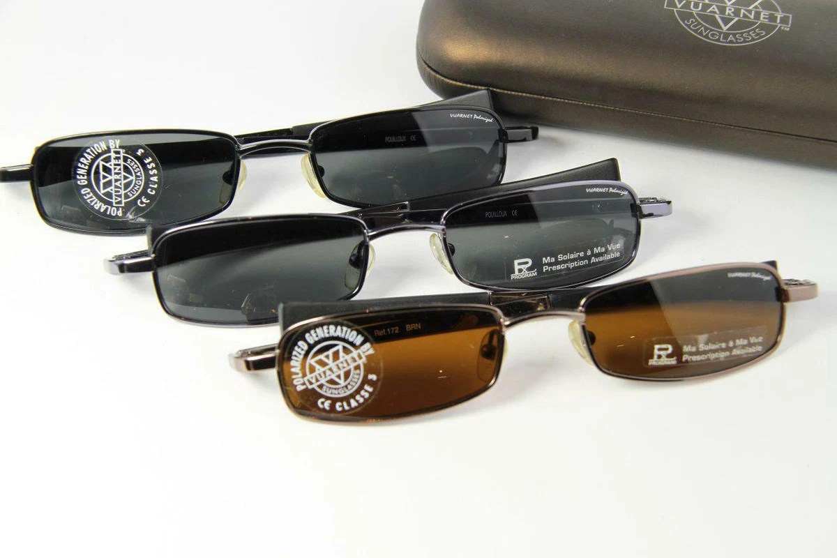 Vintage VUARNET 172 Metal Polycarbonate Lens Sunglasses eBay
