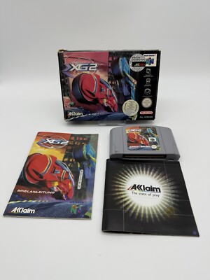 Extreme-G 2 - Xg2 - Nintendo 64 - N64 - OVP + Anleitung