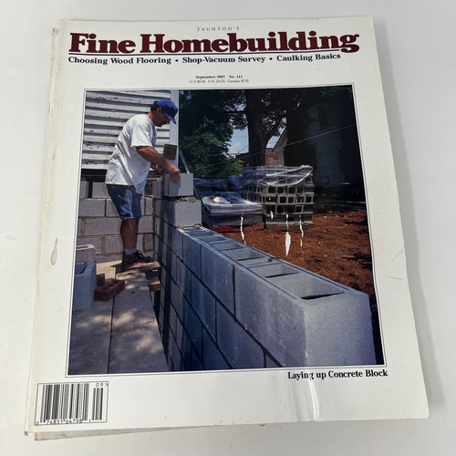 Fine Homebuilding Magazine Lot - 10 Issues 1988-1999 - Picture 7 of 14