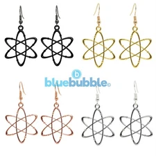 Bluebubble CRAZY SCIENCE Atom Earrings Cute Kitsch Geek Symbol Nerd Funky Fun UK