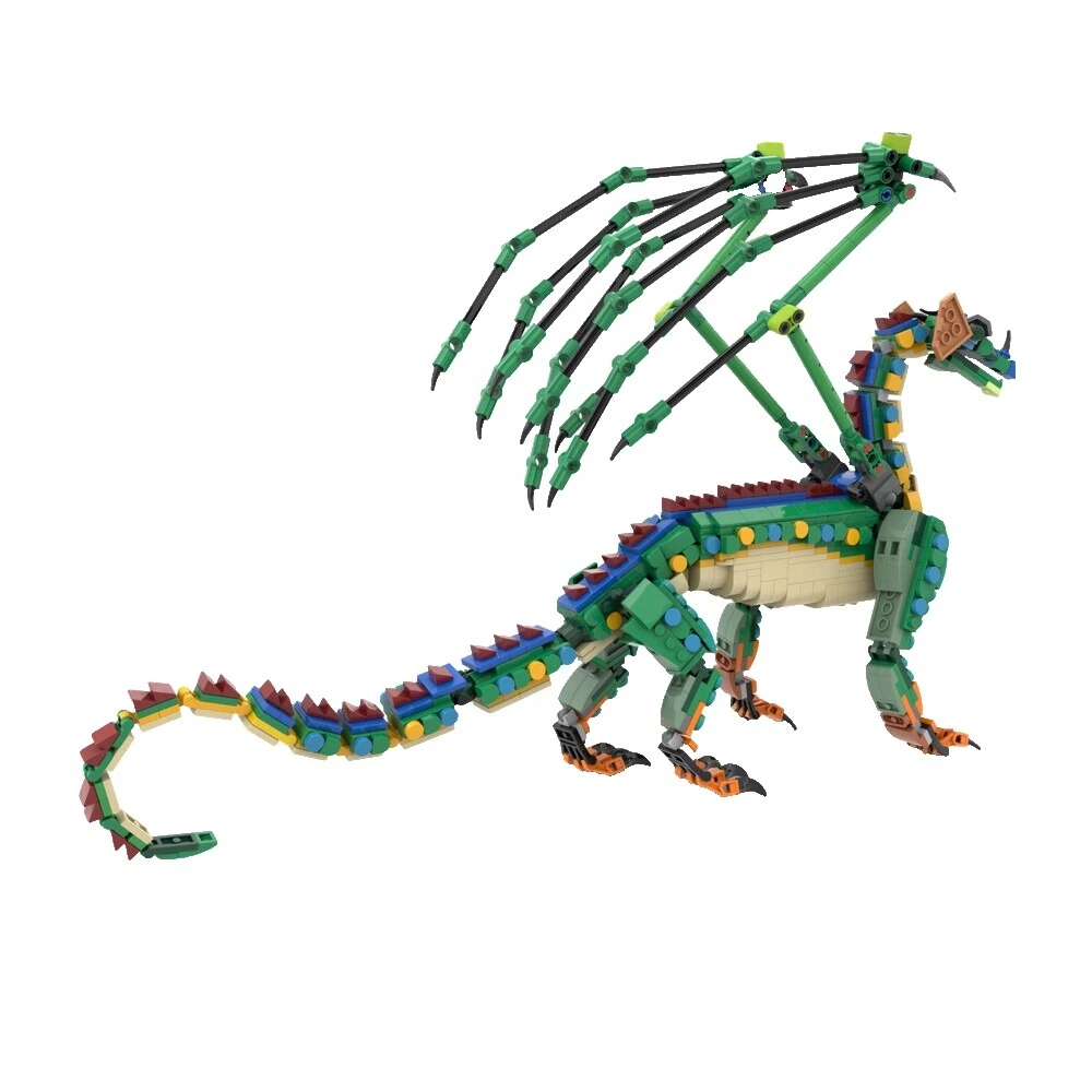 Piezas de juguetes de construcción Dragones y piezas