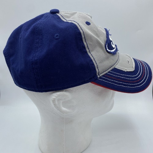 Ford Hat Cap Snapback Blue White Red Distressed Officially Licensed - Picture 2 of 8