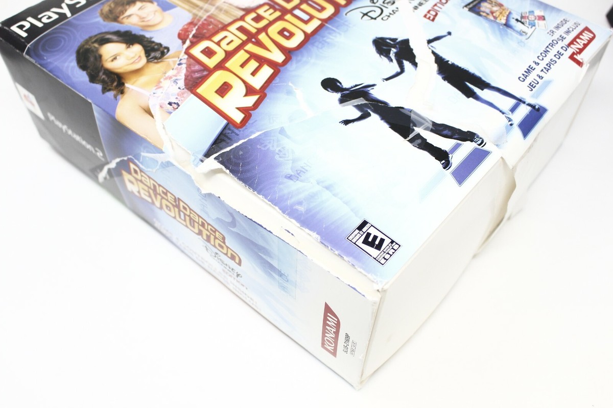 Dance Dance Revolution Disney Channel Edition Bundle & Mat - PS2
