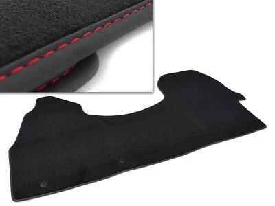 NEU Fußmatte (Rote Ziernaht) Mercedes Sprinter W 907 Automatte Führerhaus Velour - Bild 1 von 2