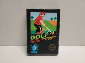 Golf (Nintendo Entertainment System, 1985) NES Black Box Complete CIB Hangtab