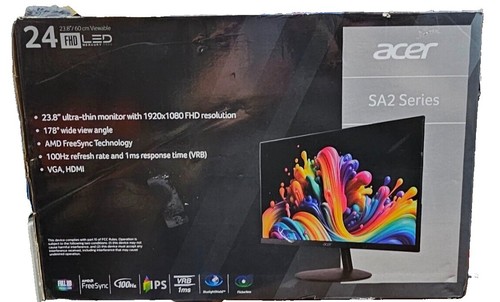 Acer - EK220Q E3bi 21.5IPS AMD FreeSync Monitor-100Hz Refresh Rate