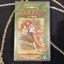 Animated Tarzan TV Series VHS Video