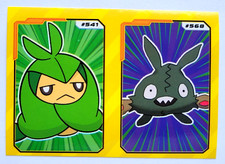 Pegatina Pokémon Pokedex Gigamax 2022 #033 SWADLOON/TRUBBISH PERU Edition