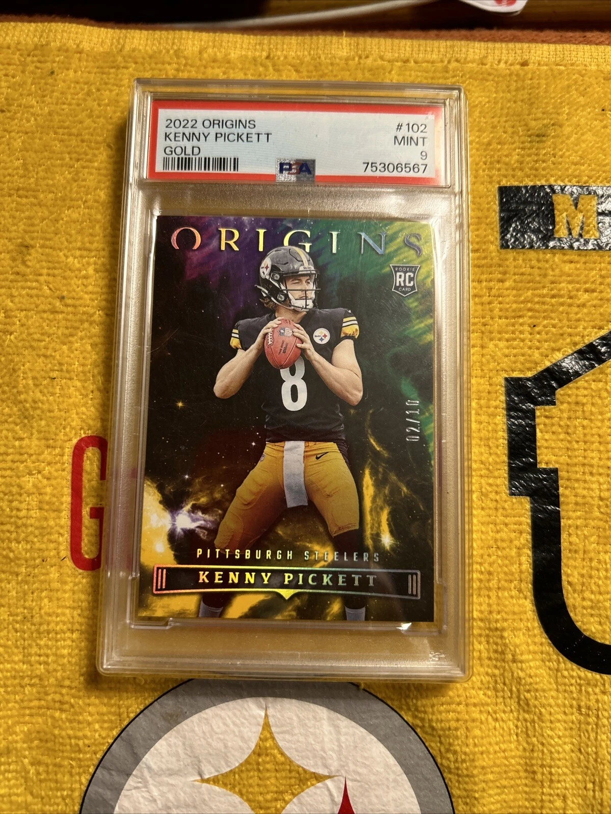 Kenny Pickett Panini Origins #102 Gold