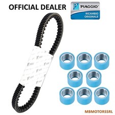 KIT TRASMISSIONE CINGHIA E RULLI PIAGGIO BEVERLY 500 2005 2006 2007 2008