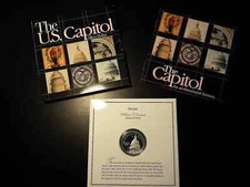 1994 Bicentennial of the U.S. Capitol Commemorative Proof Silver Dollar
