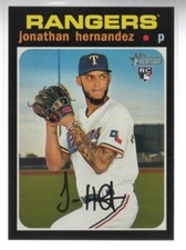 2020 Topps Heritage #506 Jonathan Hernandez