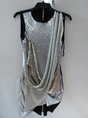 VERSUS BY VERSACE CHAINMAIL DRESS- 2017 Runway Finale London