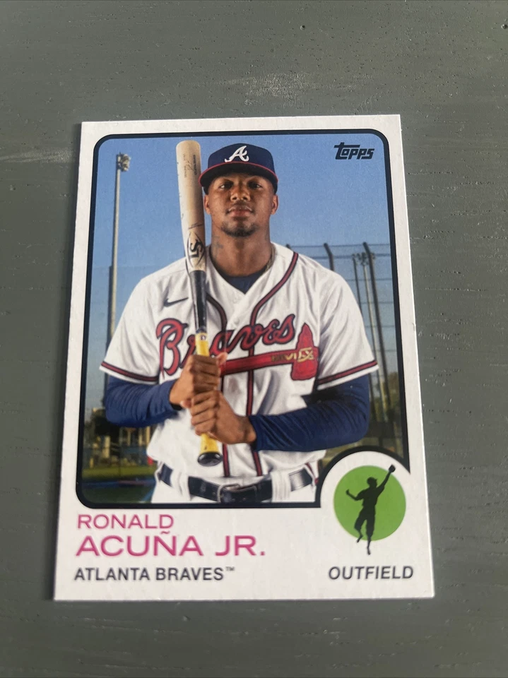 Ronald Acuna Jr. - 2021 Topps Archives #111 - Image 2 of 3