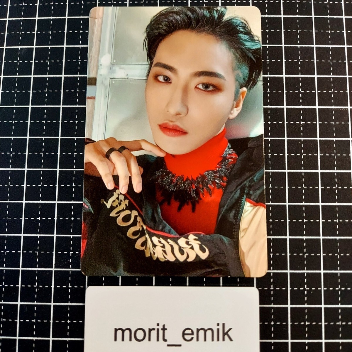 アイドル ATEEZ popup SEONGHWA ATEEZ - SEONGHWA EVERLINE POP-UP STORE ATINY ROOM TRADING CARD