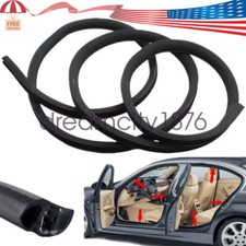 Rubber/Velvet Door Seal Edge Protector Weatherstrip For BMW E90 3-Series 05-11