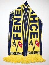 FENERBAHCE TURKEY RETRO VINTAGE VTG FOOTBALL SOCCER SCARF FUSSBALL SCHAL BUFANDA
