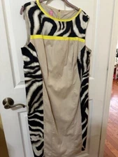 Basler color block dress, EU size  46, US 16, new with tags