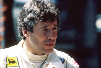 1981 Boxengasse Alfa Romeo Box Mario Andretti F1 Old Photo